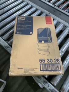 Tork Xpress Multifold Hand Towel Dispenser Black H2, One-at-a-Time Dispensing, Elevation Range, 553028 photo 2