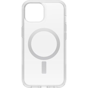 Cosmetic scratch OtterBox iPhone 15, iPhone 14, and iPhone 13 Symmetry Series Clear Case (Clear), Snaps to MagSafe, Ultra-Sleek, Raised Edges Protect Camera & Screen photo 1