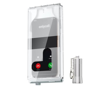 Factory Sealed Portable Phone Lock Box for iPhone & Android, Self-control Cell Phone Jail for Students, Schools, Courts & Workplaces, Anti-distraction Tool with US-patented Magnetic Lock, Supports Answering Calls photo 1