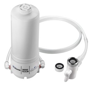 Home Master HM-MINI-1CCB Countertop Faucet Filter, 1500 Gallons Replaceable Filter, 1-Micron Absolute, Powerful Catalytic Carbon, Removes Chloramines, Chlorine, Chemicals, VOCs & More, Made in USA photo 1