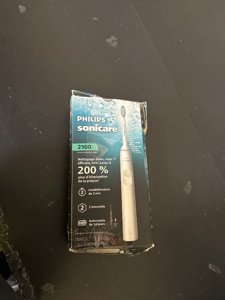 Philips Sonicare 2100 Series Electric Toothbrush - Sonic Toothbrush with Advanced Sonic Technology, Two Intensity Settings, Smartimer & Quadpacer, White, Model HX3661/04 photo 3