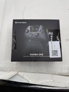 ManbaOne Interactive Screen Wireless Gaming Controller for PC/Switch/Switch 2/iOS/Android,Hall Effect Stick & Trigger,RGB Lighting,Remappable Buttons,1800mAh with Charging Dock (Black) photo 4