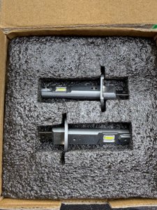 SEALIGHT H1 Fog Bulbs, 50,000LM Super Brighterness 1:1 Mini Size, 6500K Cool White Fog Lights with 15000RPM Cooling Fan - Box has water damage , 3 Minutes Inatallation, Pack of 2 photo 7
