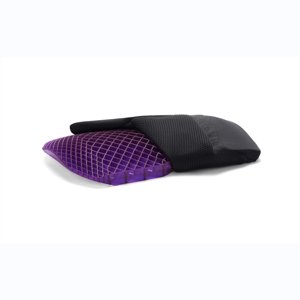 Purple Back Cushion | Pressure Reducing Grid Designed for Ultimate Comfort | Designed for Chairs, Gaming, and Travel | Made in The USA photo 1