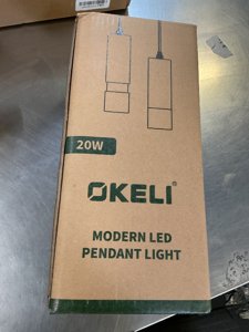 OKELI Pendant Lights Kitchen Island, Modern Unique Adjustable Focus Pendant Lighting for Kitchen Island Dining Room, Bedroom,Bar, Black LED Mini Spot Pendant Lights with 20W,4000K, ETL5026458(1Pack) photo 2