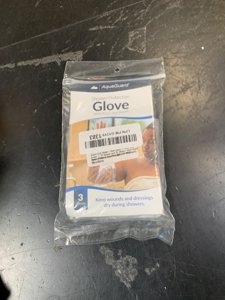 TIDI AquaGuard Glove – Shower Protection Glove with Water-Seal Band – Arm Cast Cover – 75 Gloves and 25 Water-Seal Bands Total (3 Gloves per Package x 25 Packages) – Home Medical Supplies (50016-RBX) photo 2