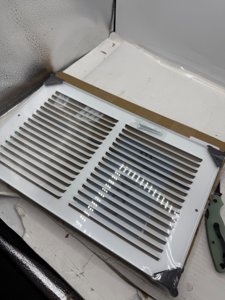 Steel Return Air Grill,Return Air Vent Cover (Duct Opening) Cold Air Return Vent Cover for Wall or Ceiling (14"W x 8"H Duct Opening) photo 8