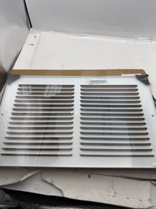 Steel Return Air Grill,Return Air Vent Cover (Duct Opening) Cold Air Return Vent Cover for Wall or Ceiling (14"W x 8"H Duct Opening) photo 5