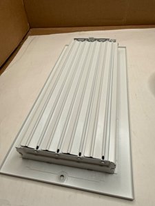 12 x 4 Inch [Duct Opening] Air Vent Covers for Wall or Ceiling - High Airflow 2 Way Steel Ventilation - Adjustable Wall/Ceiling Register, 13-3/4 Inch x 5-3/4 Inch [Overall Dimensions] photo 4