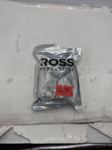 ROSS Percussion Floor Tom Leg Brackets Chrome Drum Mount Hardware Set - 3 Pack Chrome photo 3