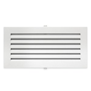 Inte-Grates Cold Air Return Wall Vent Cover - 6x12 Inch, Fits 6"x12" Wall Opening, Screwless EZClip Installation, Easy DIY Sidewall Grille, White (IGFPD612R-WH) photo 1