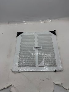 Fits 10x10 Duct Opening | Steel Return Air Grille by Handua | Vent Cover Grill for Sidewall and Ceiling | White | HVAC Cold Air Intake Grille | Outer Dimensions: 11.75"W X 11.75" photo 3