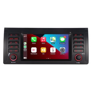 LXKLSZ Car Stereo for BMW E39 M5 Compatible with Wireless Carplay/Android Auto with IPS Touch Screen/Bluetooth/Mirror Link/FM/AM/USB/High Power photo 1