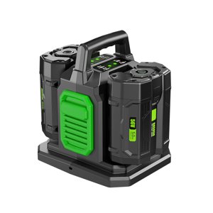 NEPOWILL Dual Ports Replacement Charger for EGO 56V Battery Charger CH2100 CH3200 CH5500 CH2800D, Compatible with EGO Power+ 56V ARC Lithium Batteries BA1400T BA2242T BA2800T (Batteries Not Included) photo 1