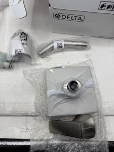 Delta Velum 14 Series Shower Faucet Set, Brushed Nickel Shower Head and Handle Set, Valve Trim Kit, Stainless T14237-SS photo 5