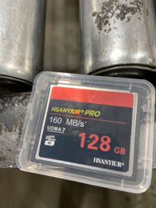 HSANYIUR 128GB UDMA Speed Up to 160MB/s,Original CF Card Camera Memory Card photo 2
