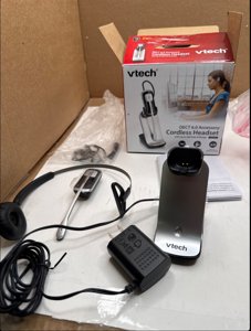 VTech IS6200 DECT 6.0 Accessory Cordless Headset (Silver/Black) – Hands-Free Expansion for Compatible AT&T Cordless Phones photo 4
