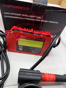 EPOWREY 15 Amp 48 Volt Golf Cart Battery Charger for Yamaha G29 with 3-Pin Leaf Plug photo 9