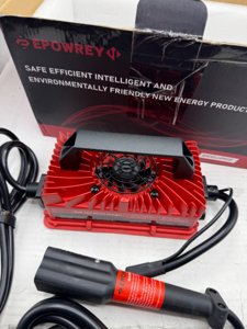 EPOWREY 15 Amp 48 Volt Golf Cart Battery Charger for Yamaha G29 with 3-Pin Leaf Plug photo 10