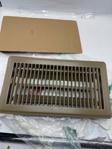 Howeall 6x12 Inch Floor Register - Heavy Duty Steel Walkable Floor Vents - Easy Adjust Air Supply Lever - Vent Covers for Home (Brown) photo 5