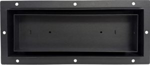 4x10 Flush Metal Floor Vent - Hidden Undermount 3-Piece Custom Heavy Duty Insert Register, Completely Flush Walkable tillable Grille Vent Cover, Adjustable Airflow & 2 Year Warranty - Khan Supply CO photo 1