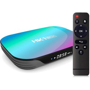 Sofobod HK1BOX Android 9.0 Box with 4GB RAM 64GB ROM Upgraded S905X3 Quad Core 64bit Cortex-A55 GPU G31 MP2, 2.4G/5G Dual WiFi BT4.0 H.265 LAN 1000 HD/4K/8K Set-top Box (HK1BOX-4D) photo 1