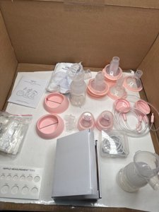 NCVI Electric Breast Pump 8782, Portable Hospital-Grade Double Pump with 4 Modes & 9 Levels, Anti-Backflow, Rechargeable Quiet Breastfeeding Pump for Efficient Comfortable Use at Home, Work or Travel photo 5