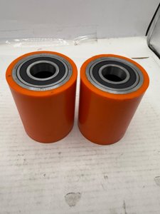 2pcs Load Wheels Kit with pins Pallet Jack Wheels Compatible with Toyota 8HBW23 Model Electric Pallet Jack Lift Truck photo 4