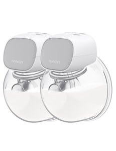 Momcozy S9 Pro Wearable Breast Pump, Hands-Free Double Electric Portable Pump 2 Count,Matte Gray photo 1
