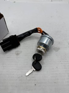 loosoo Ignition Lock Cylinder Starter Switch w/ 2 Keys Assembly 86569718 Compatible with New Holland Tractor 1530 1630 1725 1925 TC25 TC25D TC29 TC29D TC33 TC33D, 5A 12V, 2 Positions photo 3