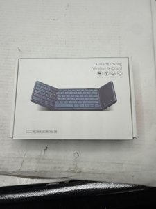 Samsers Foldable Bluetooth Keyboard with Touchpad, Full-Size Wireless Folding Portable Travel Keyboard for iOS Android Windows Mac OS, Support 3 Devices (BT5.1 x 3), Black photo 5