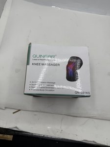 QUINEAR Knee Massager, Heated Knee Brace Leg Compression Massager for Arthritis photo 1