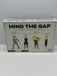 Mind The Gap Deluxe Trivia Game, 2-12 Players, for Ages 10+