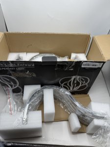 Modern LED Pendant Light Fixture with Light Forward  photo 2