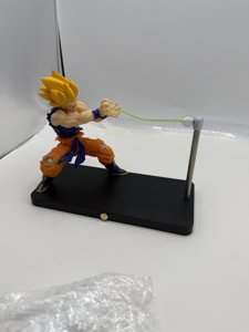 Super Saiyan Night Light, LED Wave Effect, Magnetic Display Stand Blue photo 3
