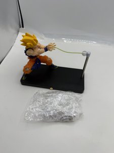 Super Saiyan Night Light, LED Wave Effect, Magnetic Display Stand Blue