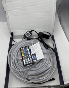 32.6FT Outdoor LED Strip Lights Waterproof RGB Color Changing w/ Remote photo 2