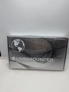 LiveGrounded Premium Grounding Bed Sheet Organic Cotton Silver Fiber Earthing, King