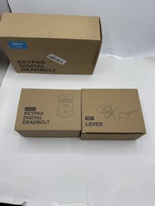 Veise KS02B Keyless Entry Keypad Deadbolt  Lever Set, Oil Rubbed Bronze photo 2