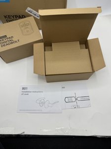 Veise KS02B Keyless Entry Keypad Deadbolt  Lever Set, Oil Rubbed Bronze photo 6