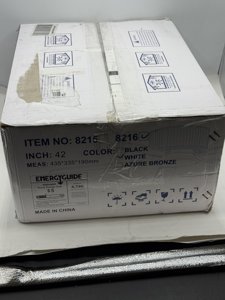 Dannilong 42" Modern Ceiling Fan with Light, Remote,  White photo 6