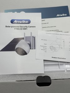 Anwike Solar Powered IP Camera Security Outdoor Wireless Camera photo 2