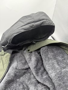 Hecusma Heated Jacket with Fur Lining for Men with 18400mAh 12V Battery Pack - Size M photo 9
