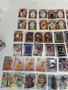 Disney Topps Chrome 50 Card Lot  – ICONS, Anniversary, Inserts, Refractors photo 2