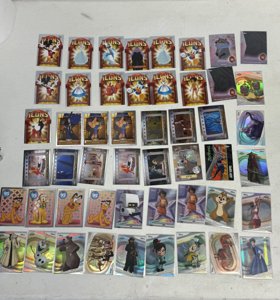 Disney Topps Chrome 50 Card Lot  – ICONS, Anniversary, Inserts, Refractors