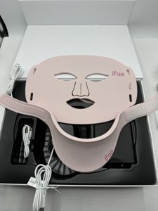iFae LED 7 In 1 Light Therapy Mask for Face & Neck - Pink photo 3