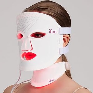 iFae LED 7 In 1 Light Therapy Mask for Face & Neck - White photo 6