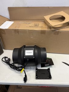 VIVOSUN Ventilation Kit 6 Inch 390 CFM Inline Duct Fan with 6" x 16"Carbon Filter photo 4