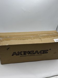 Aking Ace Overhead Garage Storage Bin Rack 2 Set Heavy Duty Metal Adjustable