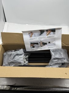 Aking Ace Overhead Garage Storage Bin Rack 2 Set Heavy Duty Metal Adjustable photo 2